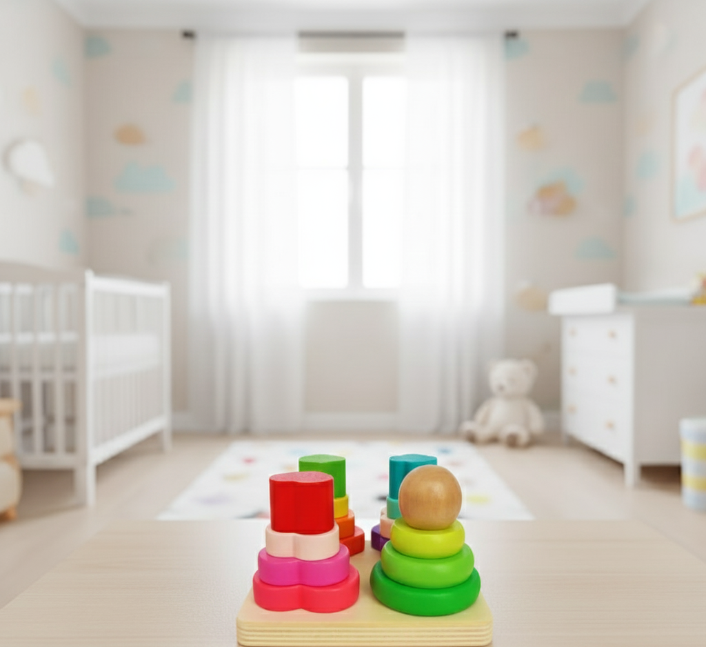 Rainbow Stacking Tower
