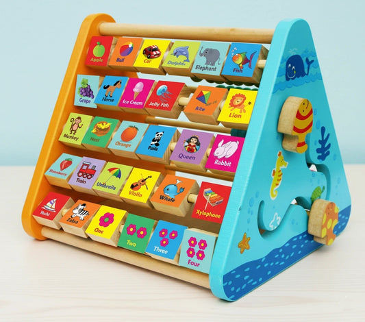 5 in 1 Wooden Activity Triangle