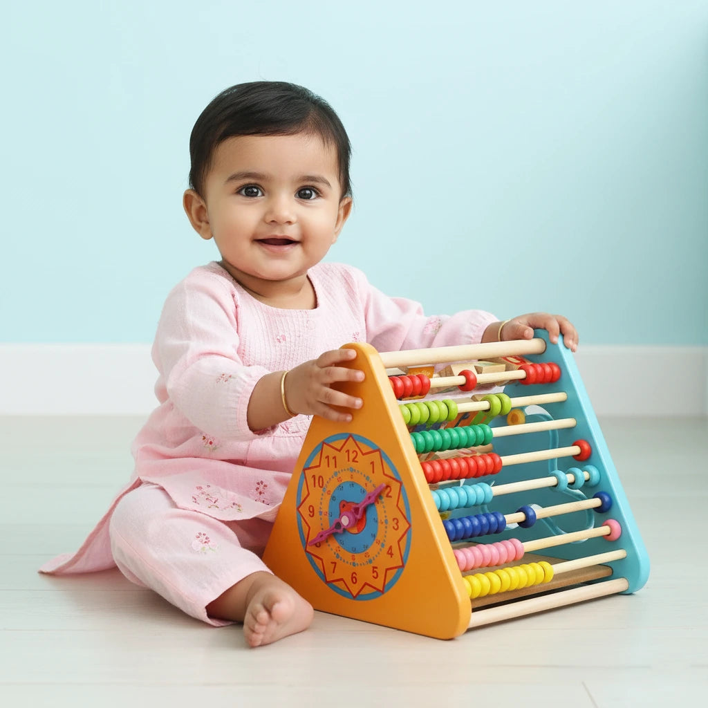 5 in 1 Wooden Activity Triangle