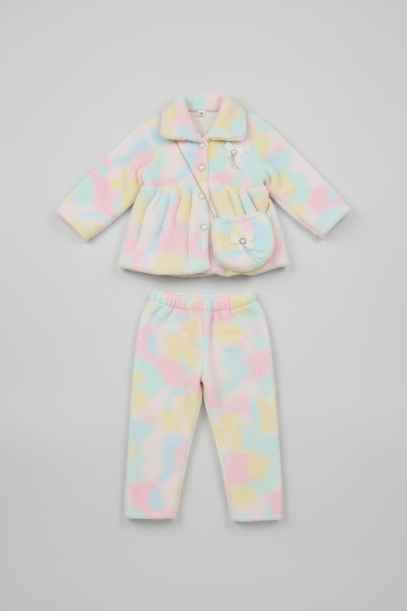 Rainbow Pastel Fleece Set