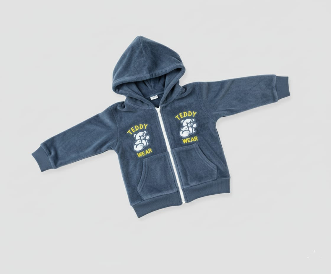 Velvet Hoodies and Trouser Set