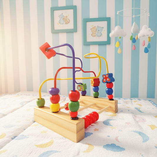 Wooden Beads Maze