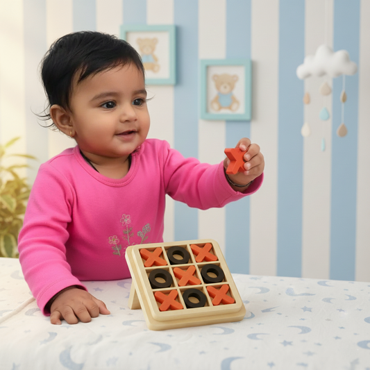 Wooden Tic Tac Toe